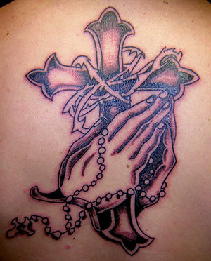 Cross Necklace Tattoo