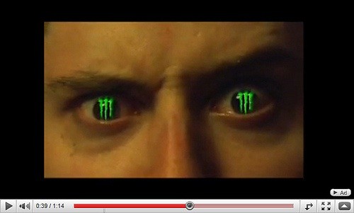 On Youtube one of the Monster Energy Drink commercials It would appear 