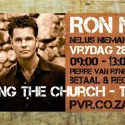 Ron Martoia at Pierre van Ryneveld NK Kerk Banner