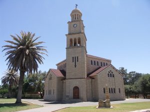Dutch Reformed Church Wolmaransstad - Freemason Obelisk