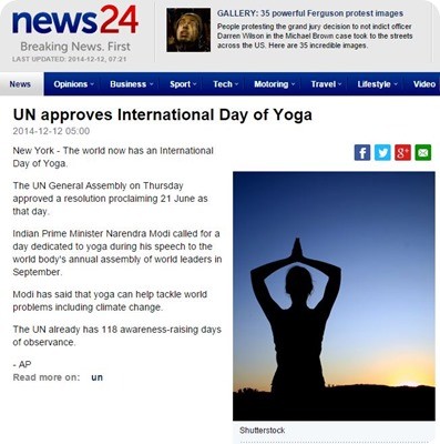 International Day of Yoga