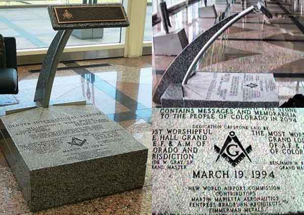 Free Mason Capstone New World Order Airport